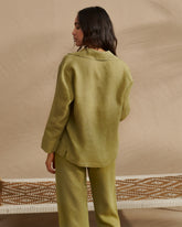 Washed Linen Natal Shirt - Women's Special Prices Clothing | 