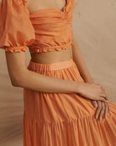 Silk Cotton Voile Floreanopolis Top - Women's Special Prices Clothing | 