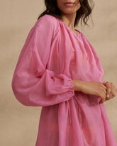 Silk Cotton Voile Minorca Dress - Women's Special Prices Clothing | 