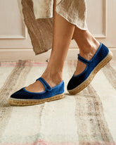 Velvet Mary Jane Espadrilles - Women's Ballet Flat & Slippers | 