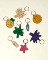 Raffia Palm Keyring - Keychains & Charms | 