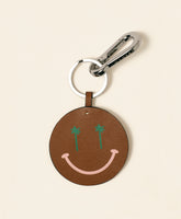 Leather Smile Keyring - Keychains & Charms | 