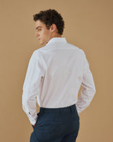 Oxford Cotton Panama Shirt - Men's Clothing | 