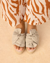 Organic Hemp Platforms With Knot - Women's Shoes | 