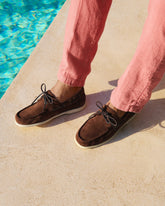 Swan Suede Boat Shoes - Men's Boat Shoes | 