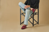 Paradiso Suede With Faux Fur Moccasins - Men's Shoes | 