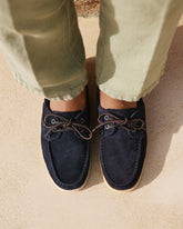 Swan Suede Boat Shoes | 
