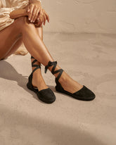 Suede Flat Valenciana Espadrilles - Women's Espadrilles | 