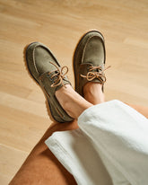 Suede Field Moccasins - Women's Loafers | 