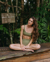 Tie-Up One Shoulder Bikini | 