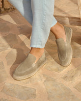 Suede Traveler Loafers Espadrilles - Men's Espadrilles | 