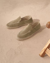 Suede Traveler Loafers Espadrilles - Men's Espadrilles | 