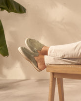 Suede Traveler Loafers Mules - Men's Espadrilles | 