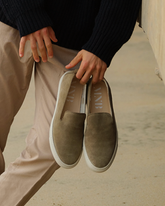 Suede Slip-On - Men's Sneakers | 