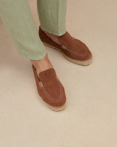 Suede Traveler Loafers Espadrilles - Men's Espadrilles | 