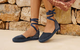 Suede Flat Valenciana Espadrilles - Women's Espadrilles | 