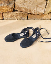Suede Flat Valenciana Espadrilles | 