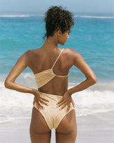 Cut-Out One-Shoulder One Piece - Women's One Piece | 