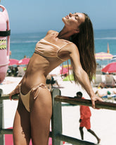 Ruffled Bandeau Bikini - Women's Bikini | 