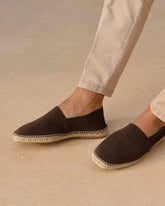 Suede Squared Toe Espadrilles - Men's Espadrilles | 