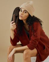Ciabatte in camoscio sintetico con pelliccia | 