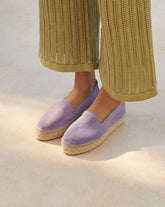 Suede Double Sole Espadrilles - Women's Espadrilles | 