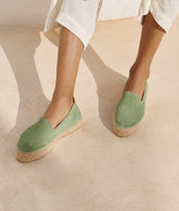 Suede Double Sole Espadrilles - Women's Special Prices Shoes | 