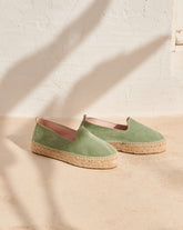 Suede Double Sole Espadrilles - Women's Special Prices Shoes | 