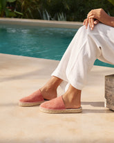 Suede Chunky Mules - Women's Mules | 