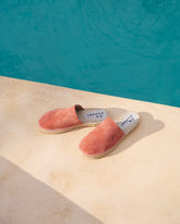 Suede Chunky Mules - Women's Mules | 