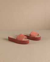 Suede Double Sole Slides - Women's Special Prices Shoes | 
