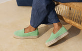 Suede Double Sole Espadrilles - Women's Espadrilles | 