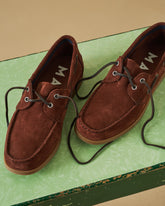 Suede Boat-Shoes - Men's Shoes | 
