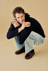 Leather Penny Loafers - Men's Loafers | 