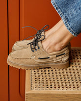 Suede Field Moccasins - Women's Loafers | 