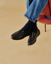 Leather Penny Loafers - Men's Loafers | 