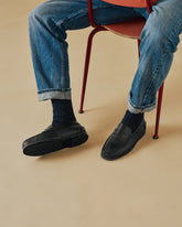 Leather Penny Loafers - Men's Loafers | 