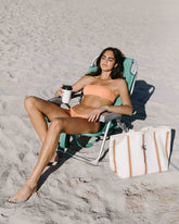 Seersucker Bandeau Bikini - Women's Bikini | 