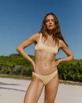 Seersucker Bralette Bikini - Women's Bikini | 
