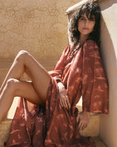 Printed Silk Hydra Dress - Women's Dresses | 