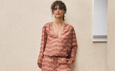 Printed Silk Paros Shirt - Women's New Arrivals | 