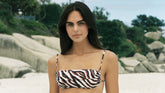 Ruffled Bandeau Bikini - Women's Bikini | 