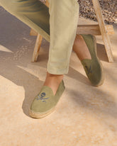 Suede Embroidered Espadrilles - Men's Special Prices | 