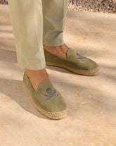 Suede Embroidered Espadrilles - Men's Special Prices | 
