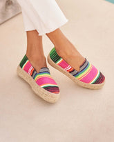 Mexican Blanket Double Sole Espadrilles - Women's Special Prices Shoes | 