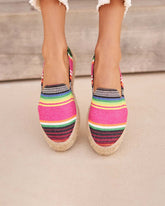 Mexican Blanket Double Sole Espadrilles - Women's Special Prices Shoes | 