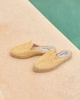 Raffia Mules - Women's Mules | 