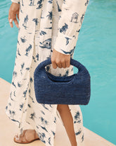 Raffia Halfmoon Bag - Bags & Accessories | 