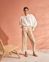 Cotton-Silk Voile Baja Shirt - Women's Special Prices Clothing | 