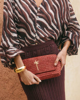Raffia Pouch Bag - Bags & Accessories | 